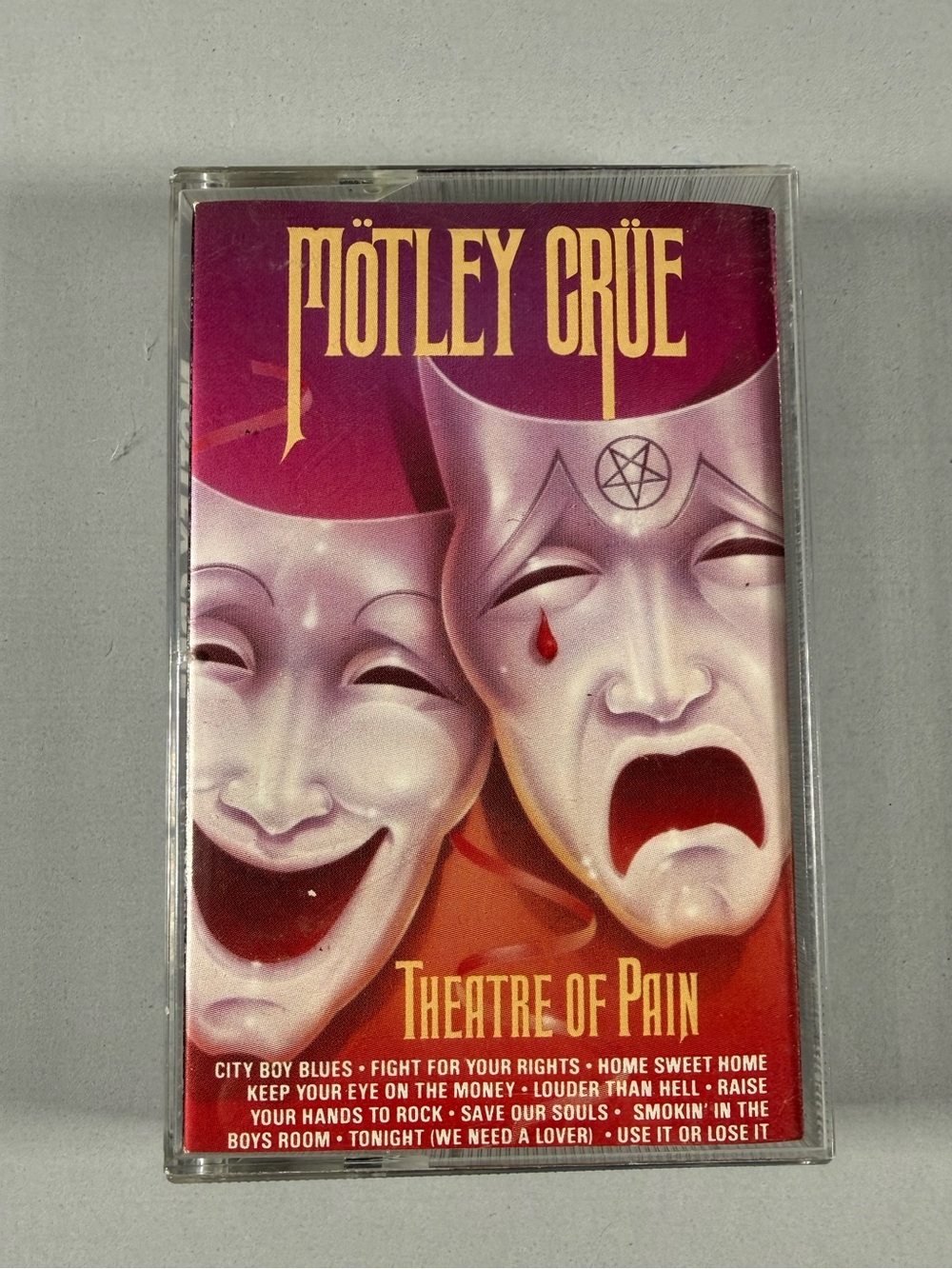 Mötley Crüe-Theatre of Pain Cassette Tape